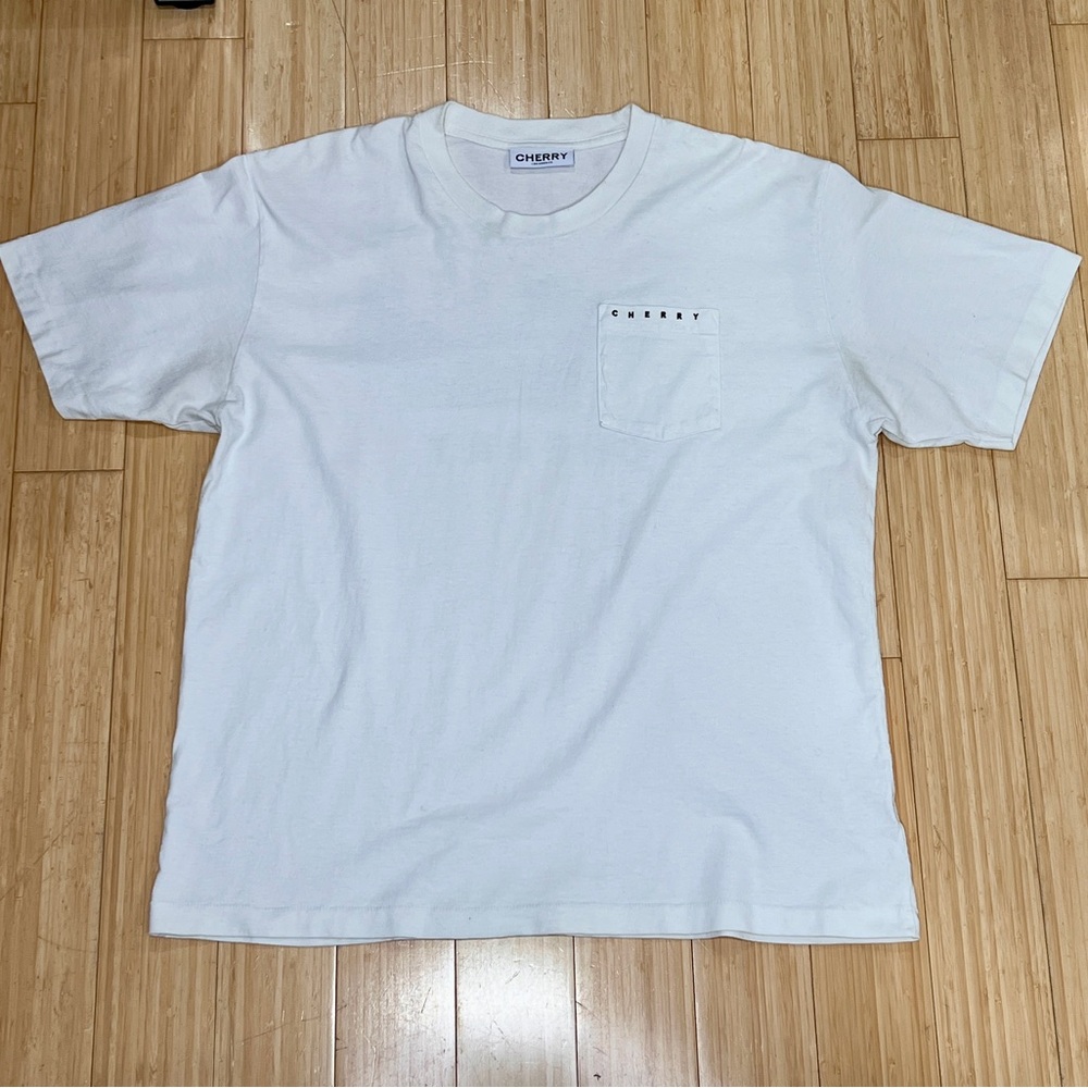 Cherry Los Angeles Pocket T Shirt Short Sleeve LA Cherry Lake El Camino